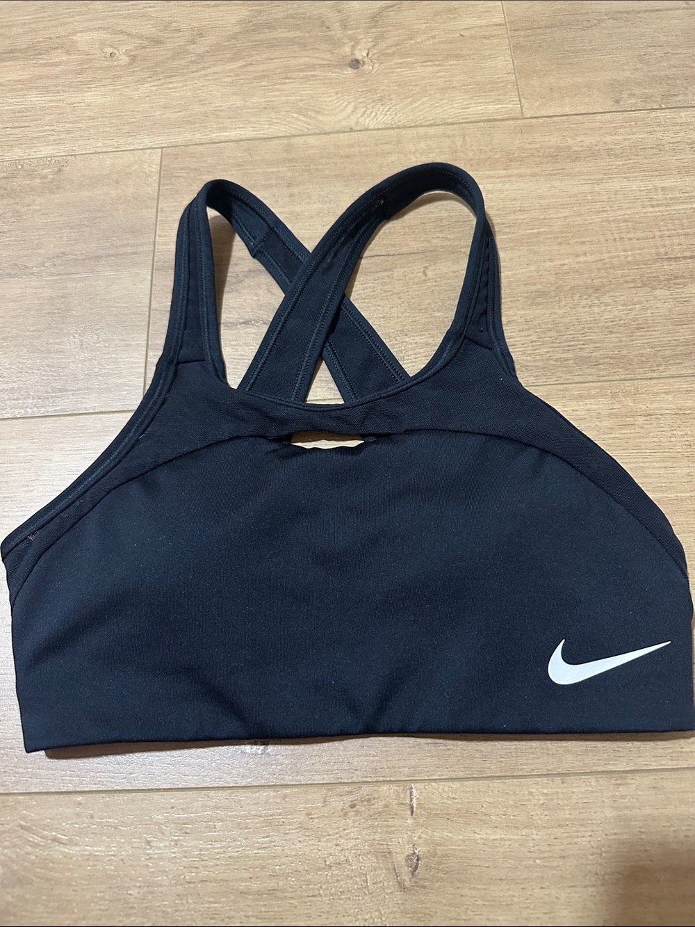 Nike Black Racerback Sports Bra